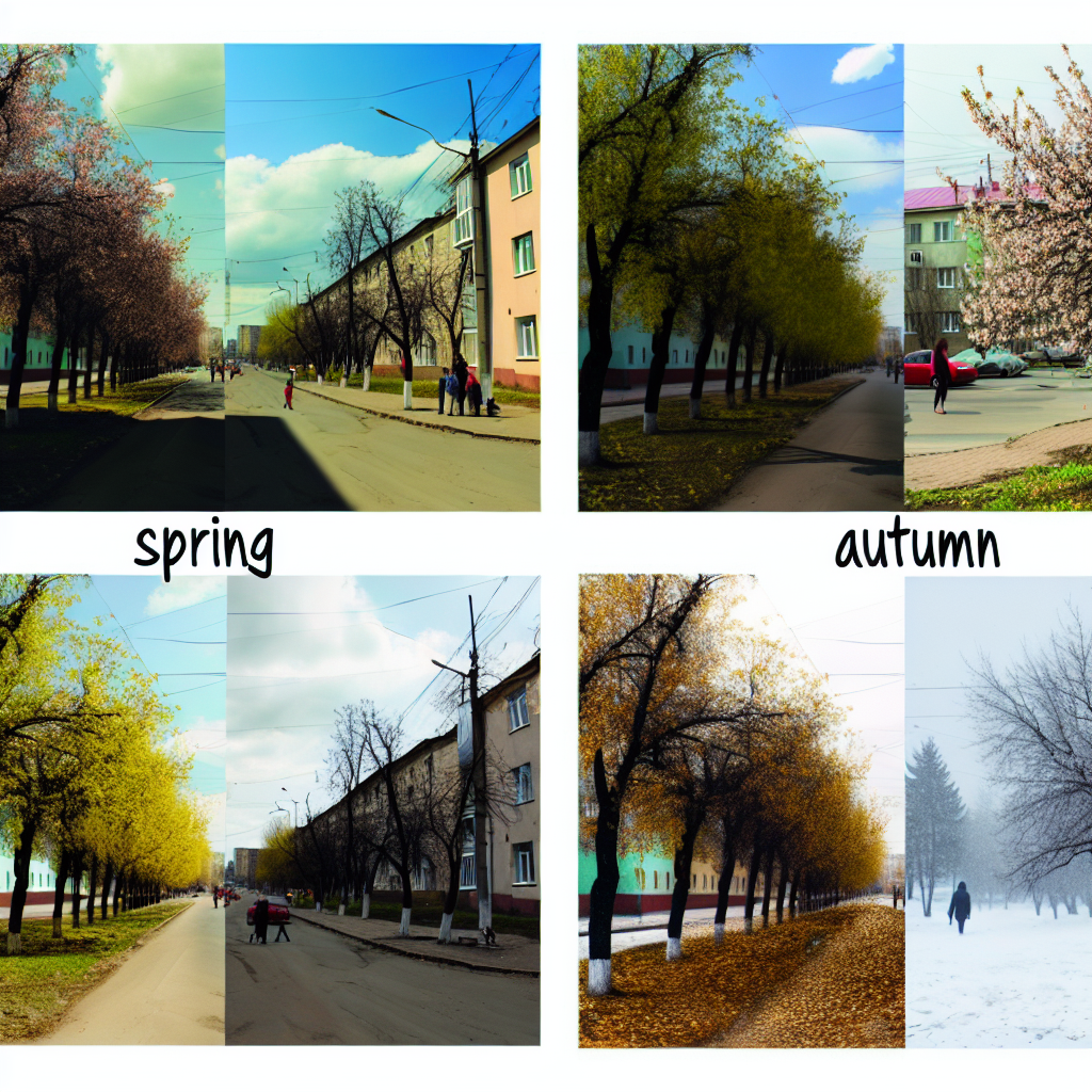 Walking through seasons