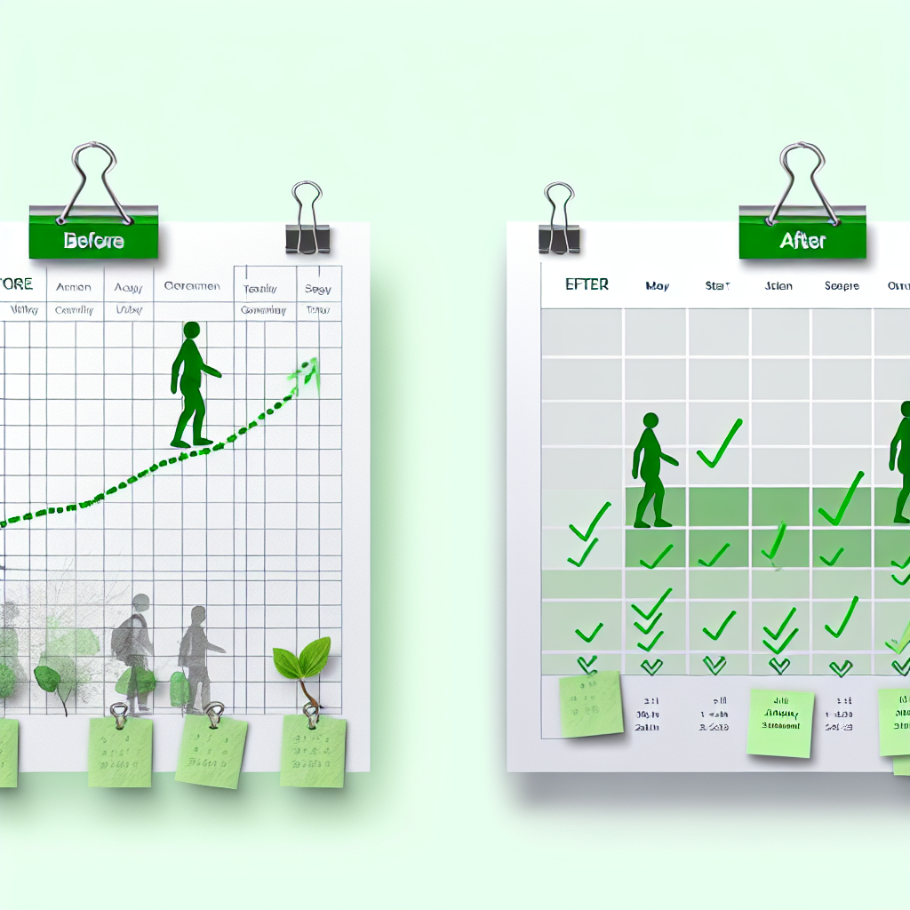 Walking success tracking