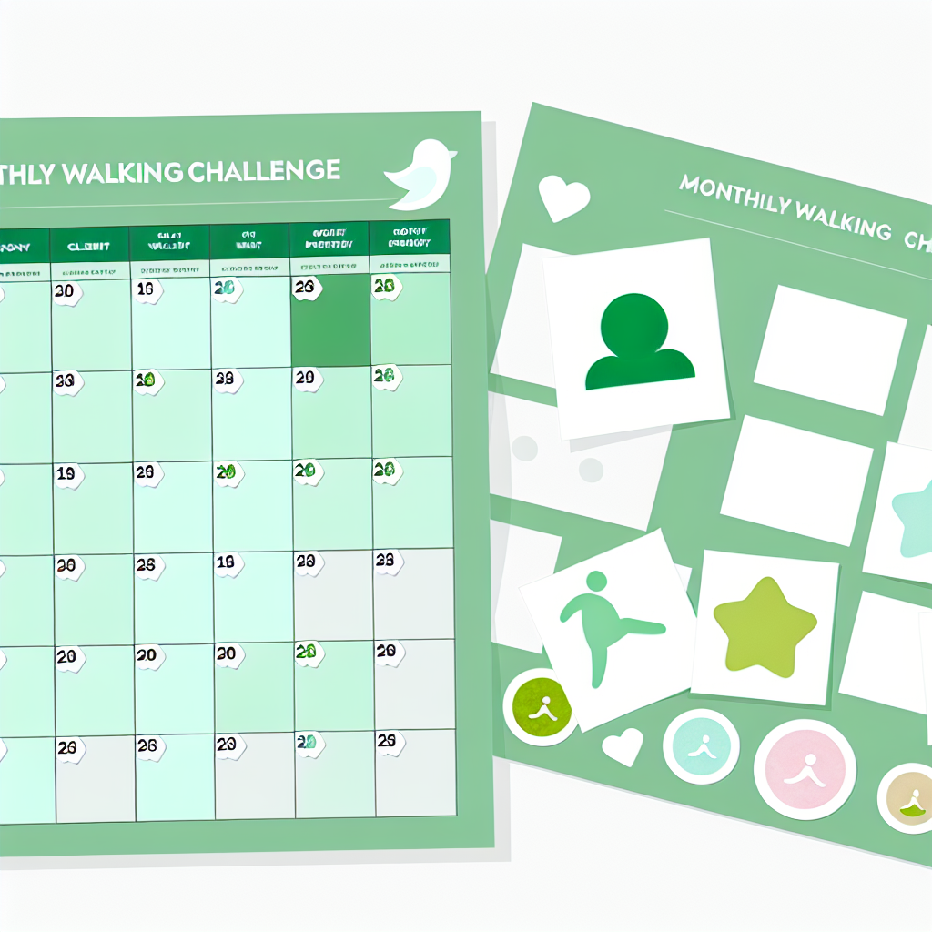 Walking challenge progress