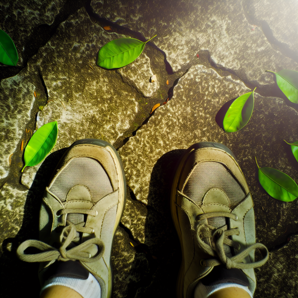 Mindful walking focus